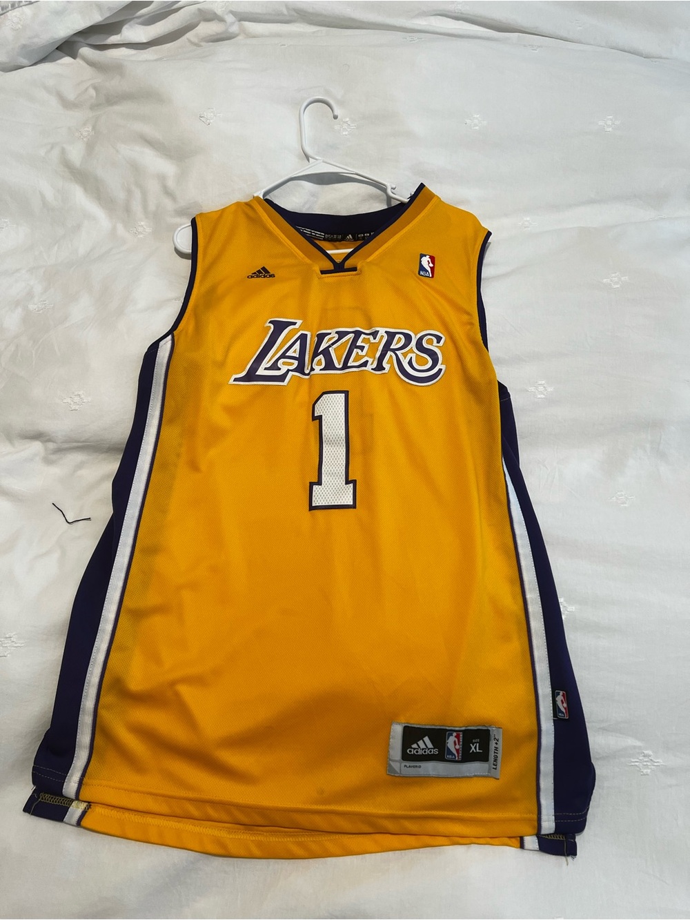 adidas Los Angeles Lakers D'angelo Russell Jersey
